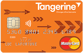 Carte de crédit Remises Tangerine